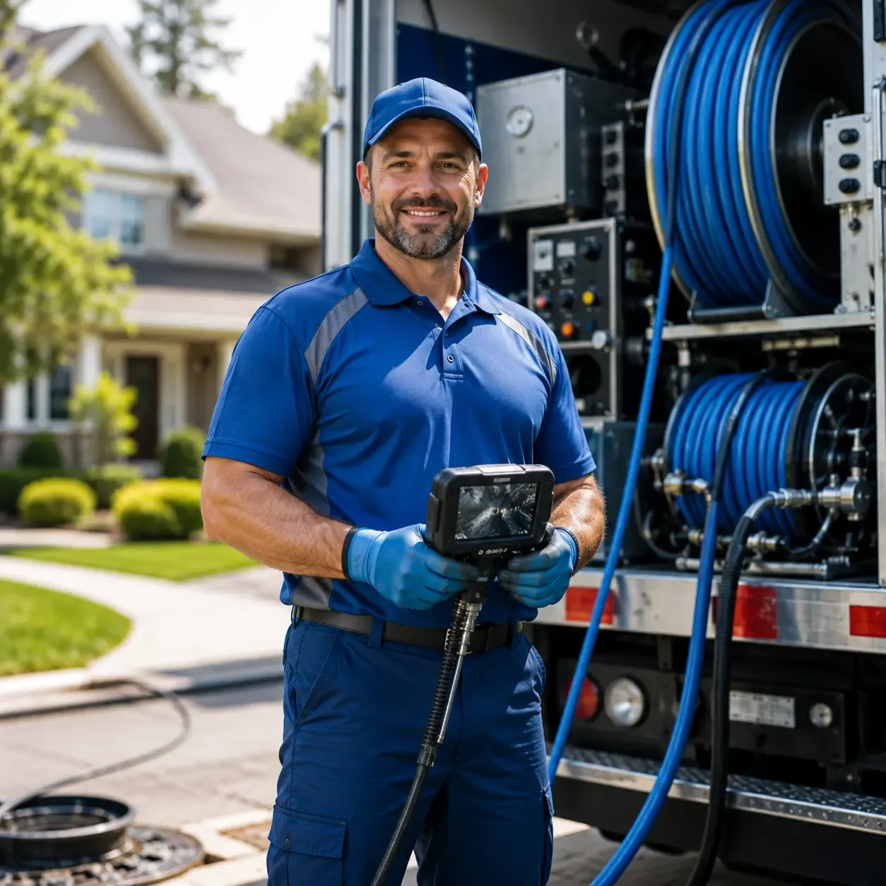 Local outdoor drain cleaning specialists in Metamora, MI